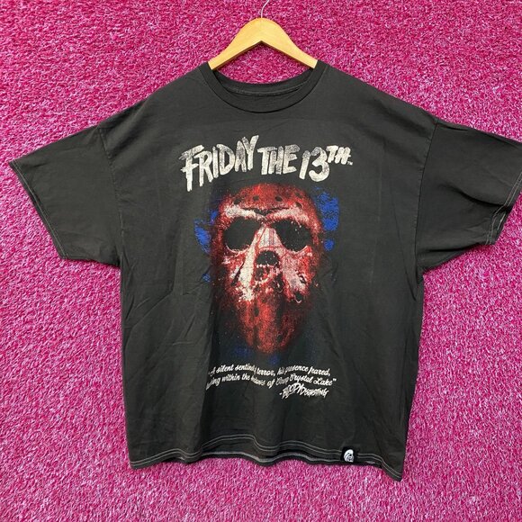 Friday The 13th Jason Voorhees Hockey Mask T-Shirt XL - Picture 1 of 5